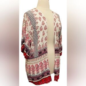 NWT Anthropologie fig And flower for Anthropologie Kimono L